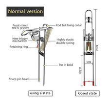 Load image into Gallery viewer, Automatic Fishing Rod Holder universal BUY 1 GET 50% OFF